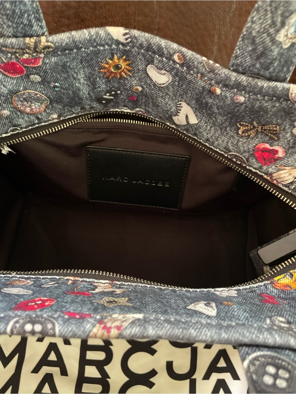 Marc Jacobs Denim Trinket Tote - Picture 5 of 8
